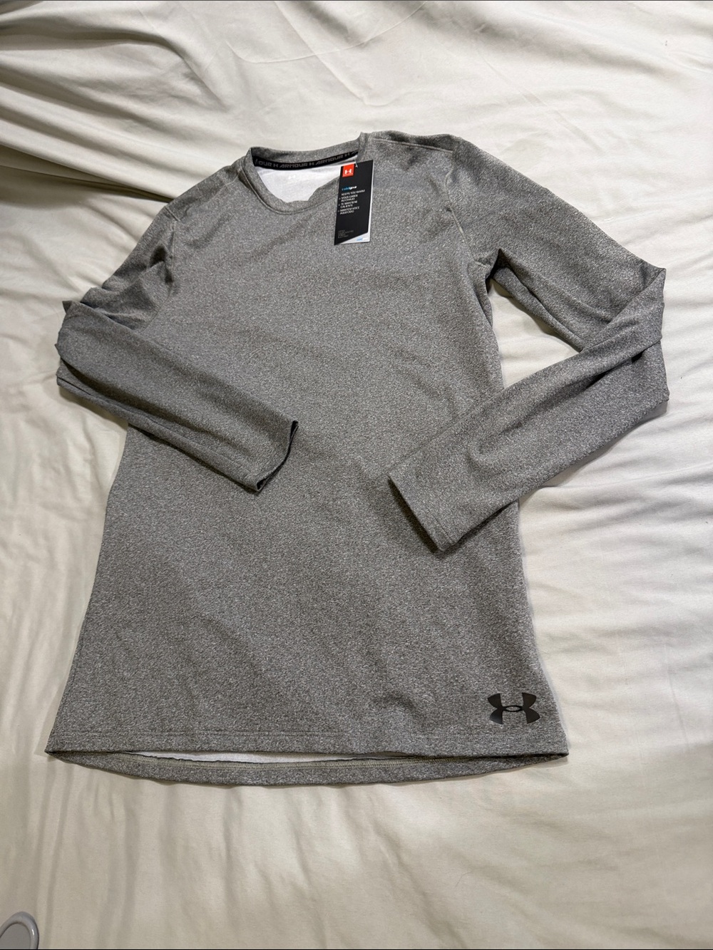 Under Armour Coldgear Gray Long Sleeve Performance Shirt